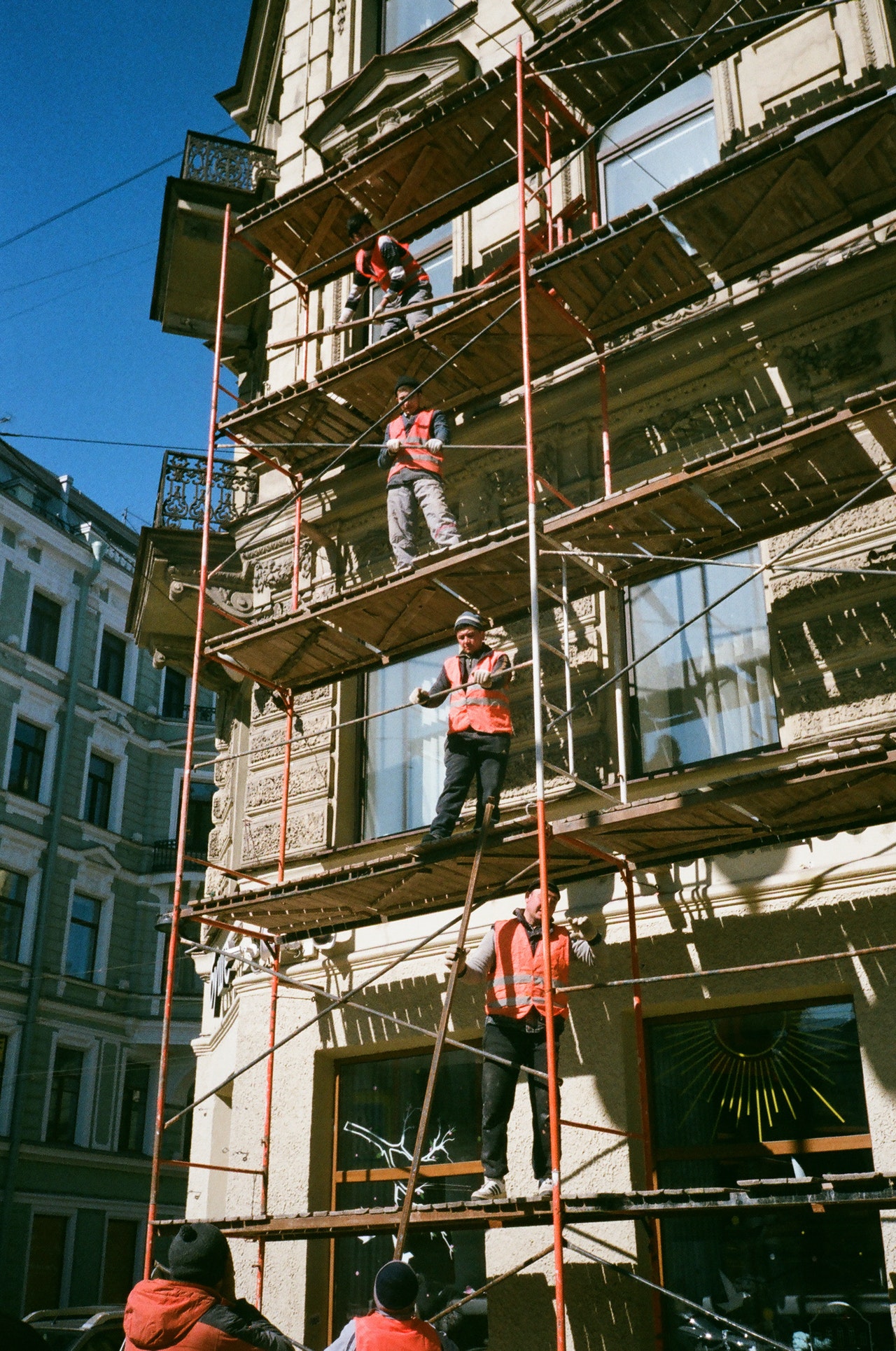 Impalcatura Edificio